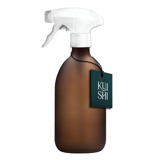 Frosted Amber Spray Bottle-1