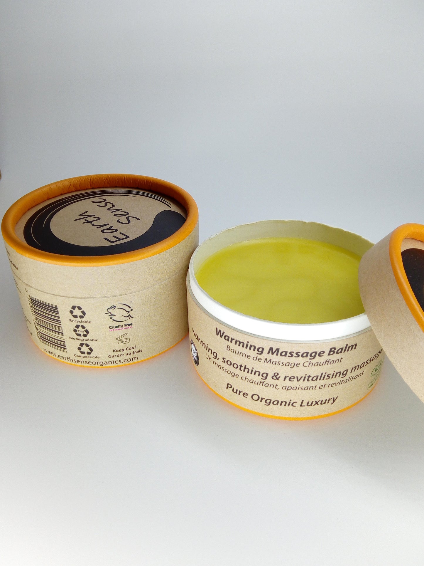 Baume de massage chauffant bio 100ml - Pour le visage, les mains, les bras et tout le corps - 1 pièce