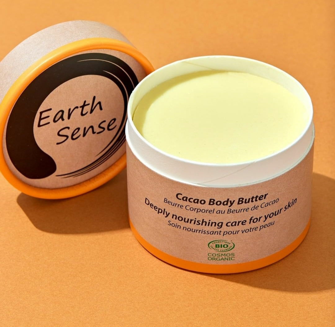 Organic Cacao Body Butter 200ml - 1 piece - 100% recycled paper packaging-7