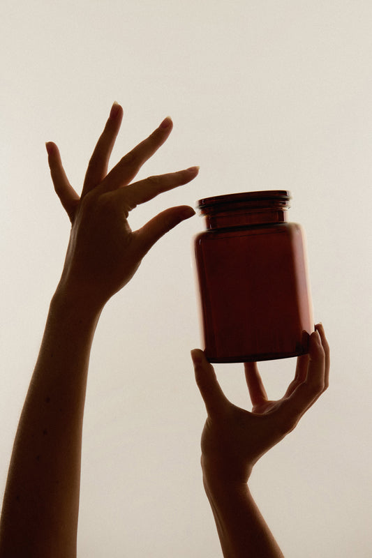 Amber Storage Jar Set-1