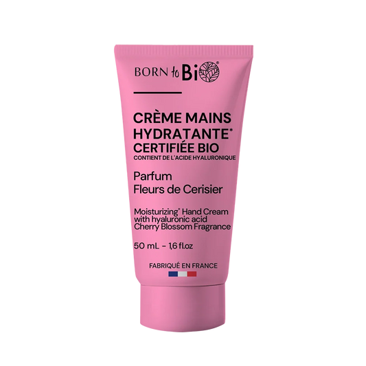 Crème mains acide hyaluronique - Certifiée Bio-0