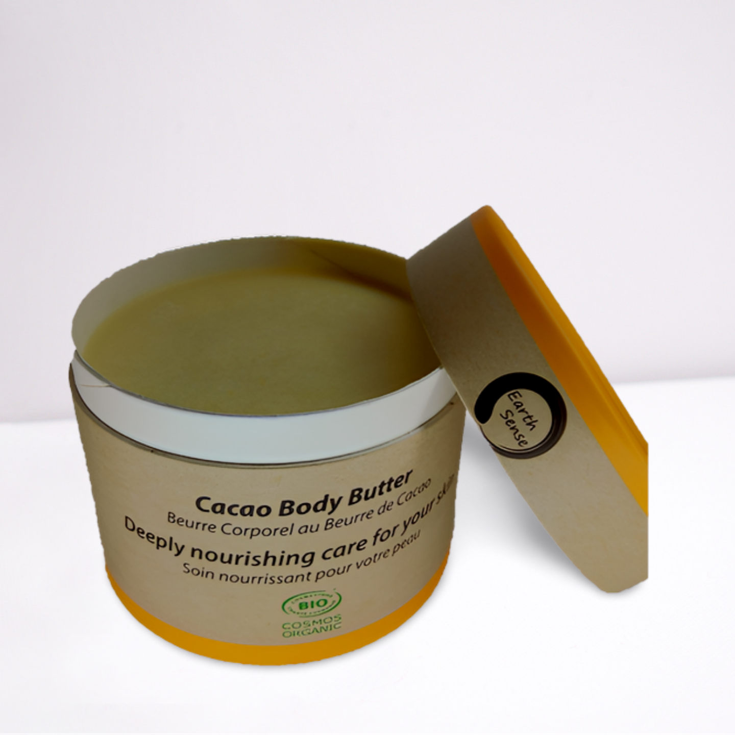 Organic Cacao Body Butter 200ml - 1 piece - 100% recycled paper packaging-16