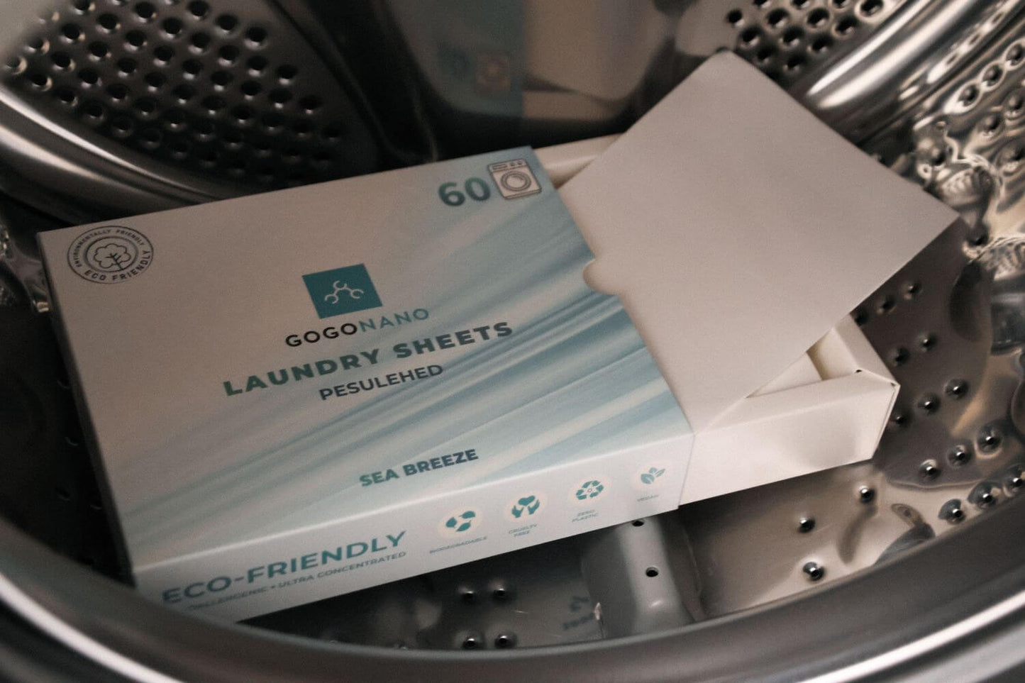 Laundry Detergent Sheets – Sea Breeze, 60 loads