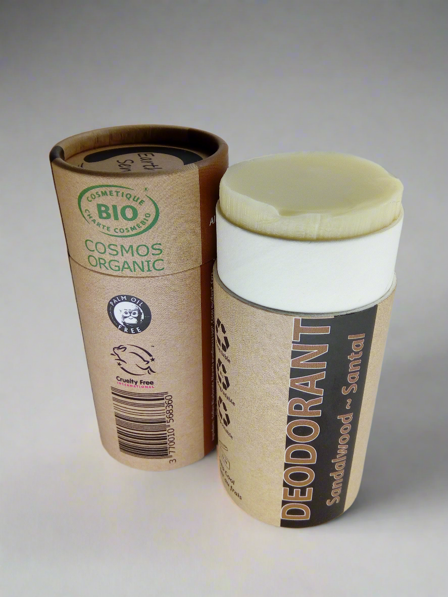 Organic Certified Natural Deodorant - Jasmine 100ml - I piece - 100% recycled paper packaging-15