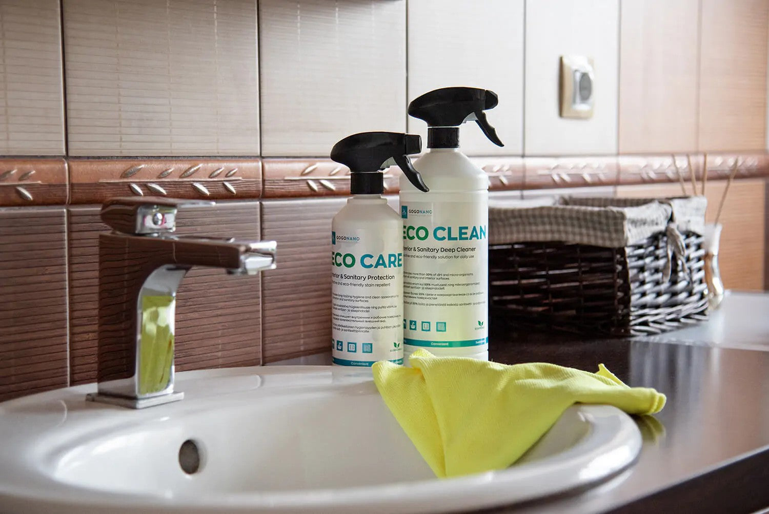 Bathroom Multi Purpose Cleaner EcoClean, 1L