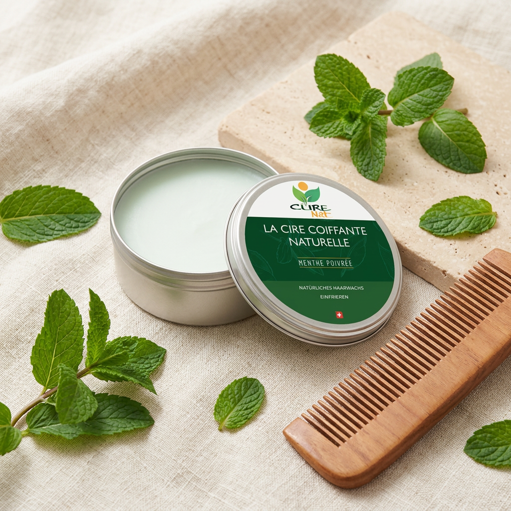 Cire Coiffante Menthe Poivrée-0