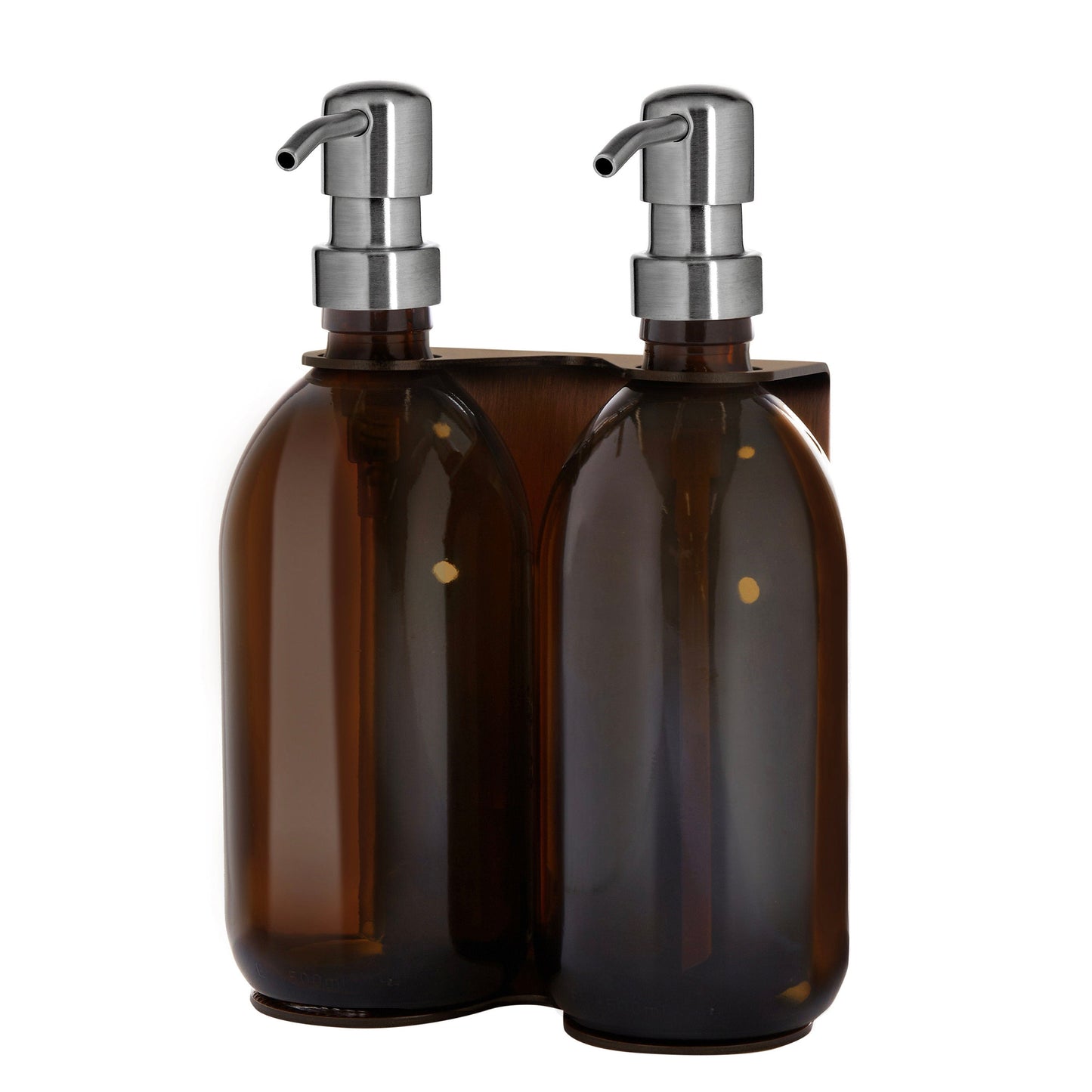 Copper Double Wall Mounted Soap Dispenser-9
