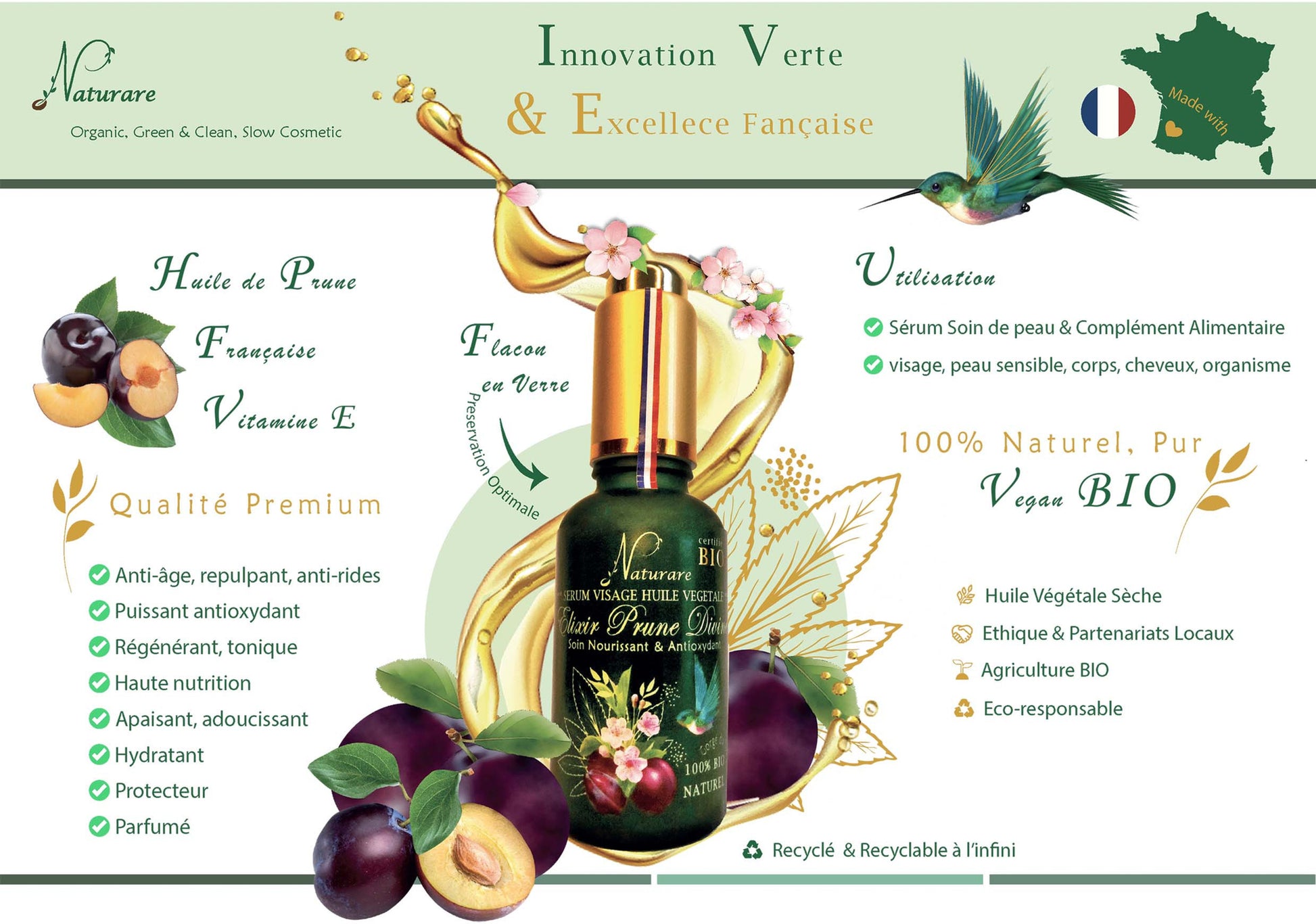 PRO - ELIXIR PRUNE DIVINE BIO - Sérum Huile Végétale, Complément Alimentaire-6