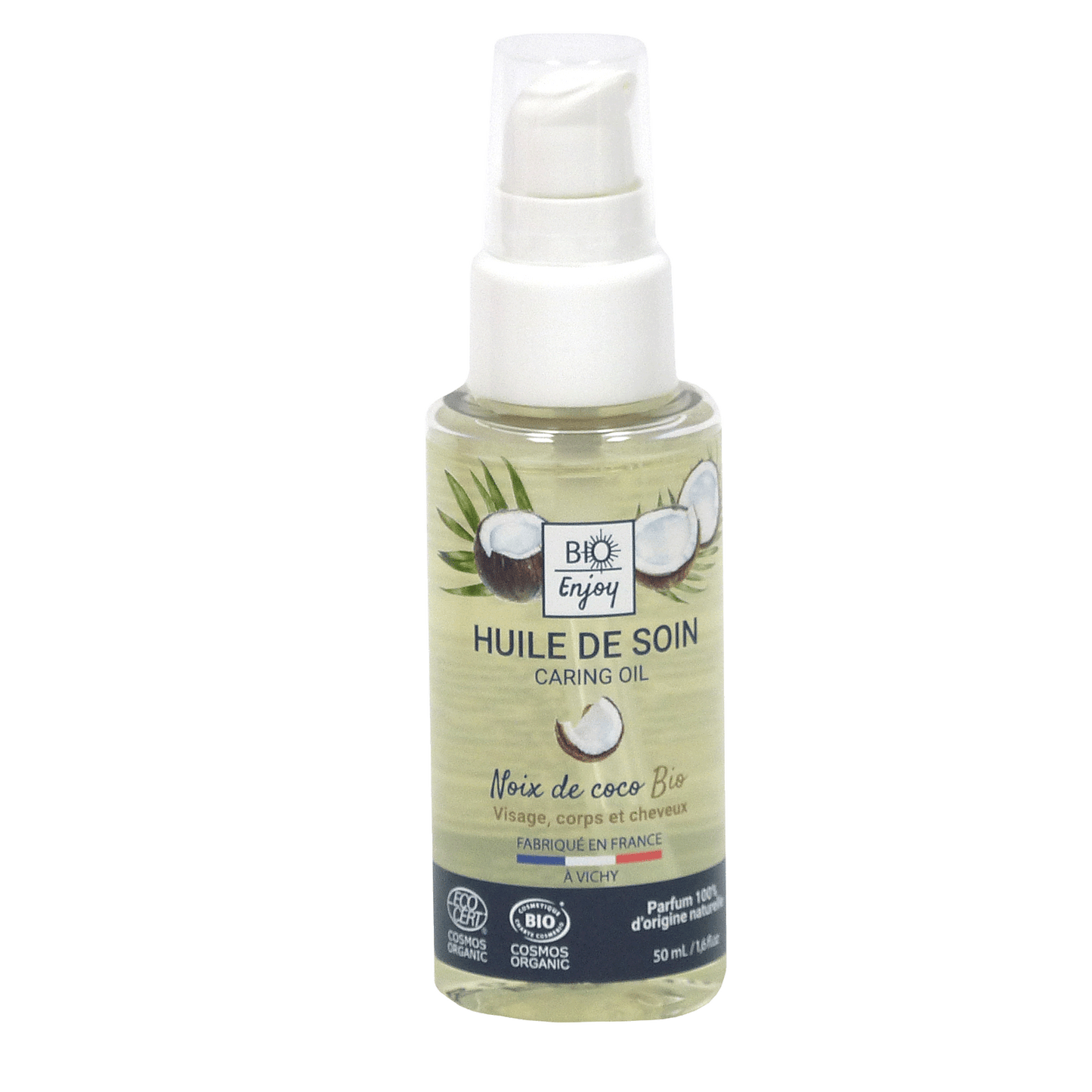 Huile de soin Noix de coco Bio Cosmos Organic  - BIO Enjoy 50mL-0