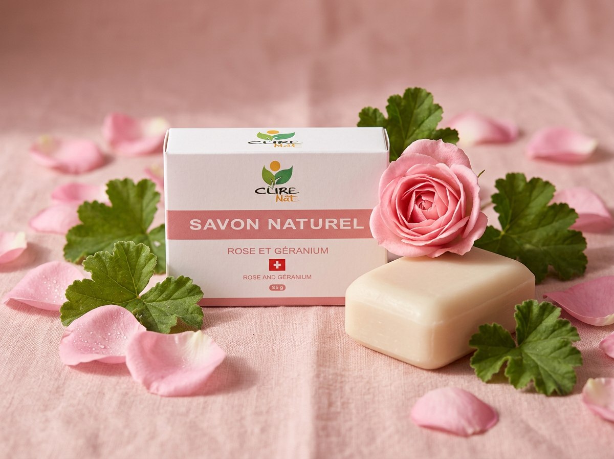 Savon Rose et Géranium-0